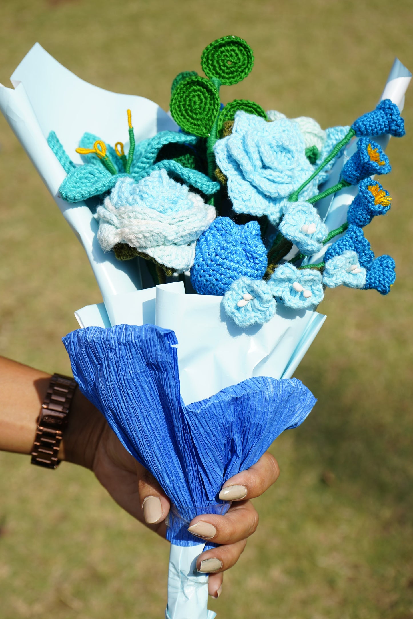Blue Mix Flowers