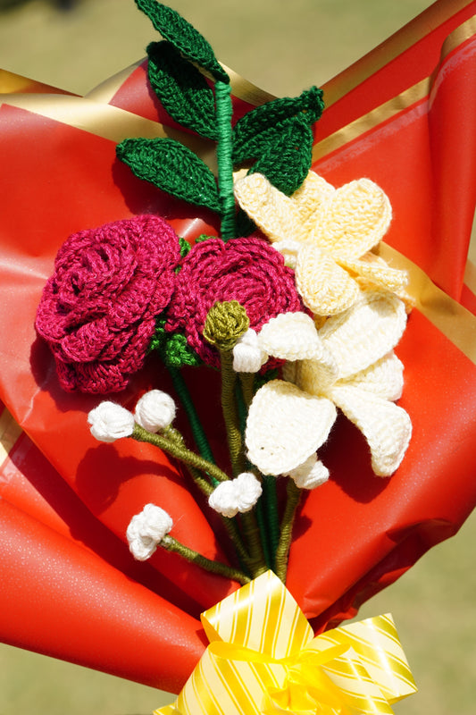 Champa & Rose Bouquet