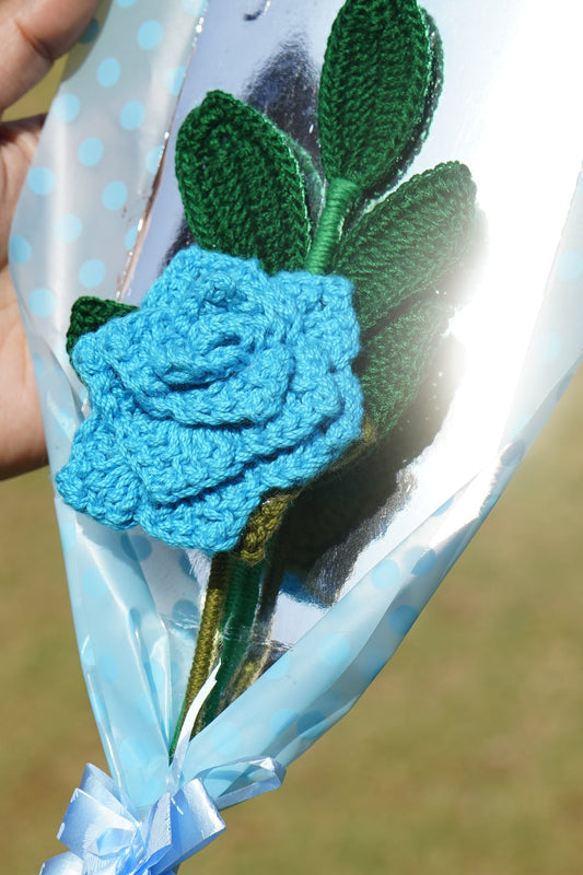 Single Blue Rose