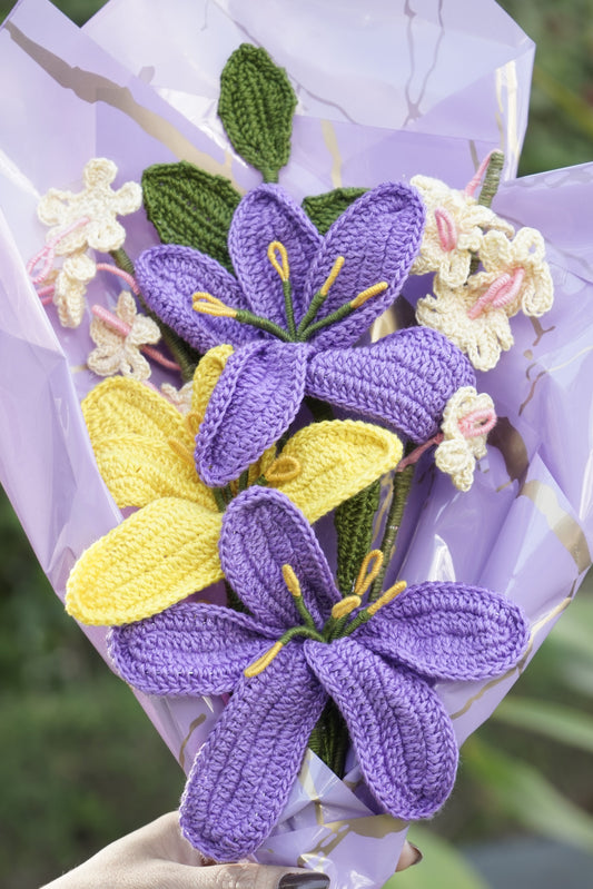 Yellow & violet Champa