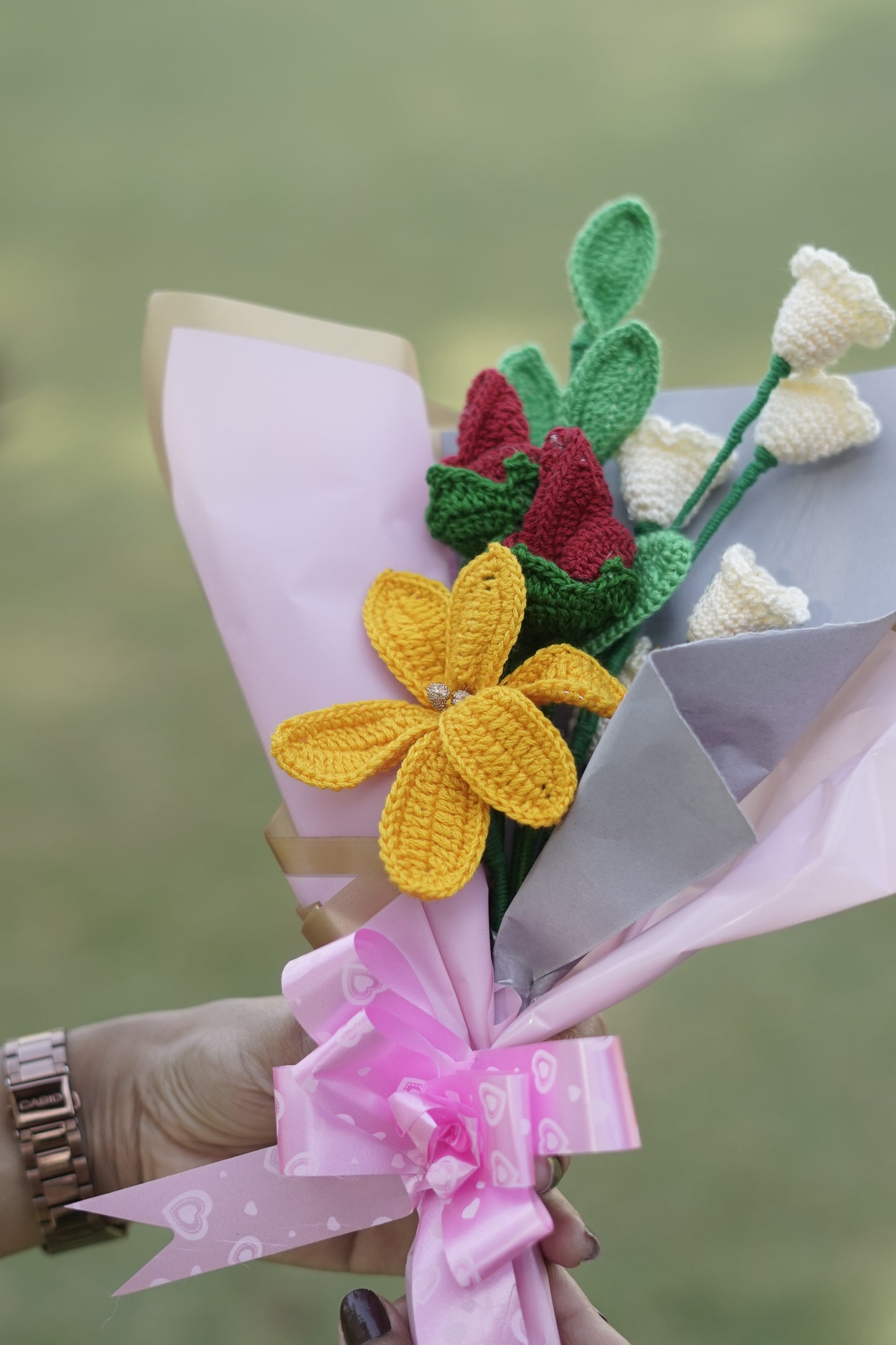 Tulip, Gulab Kali & Bel Flowers
