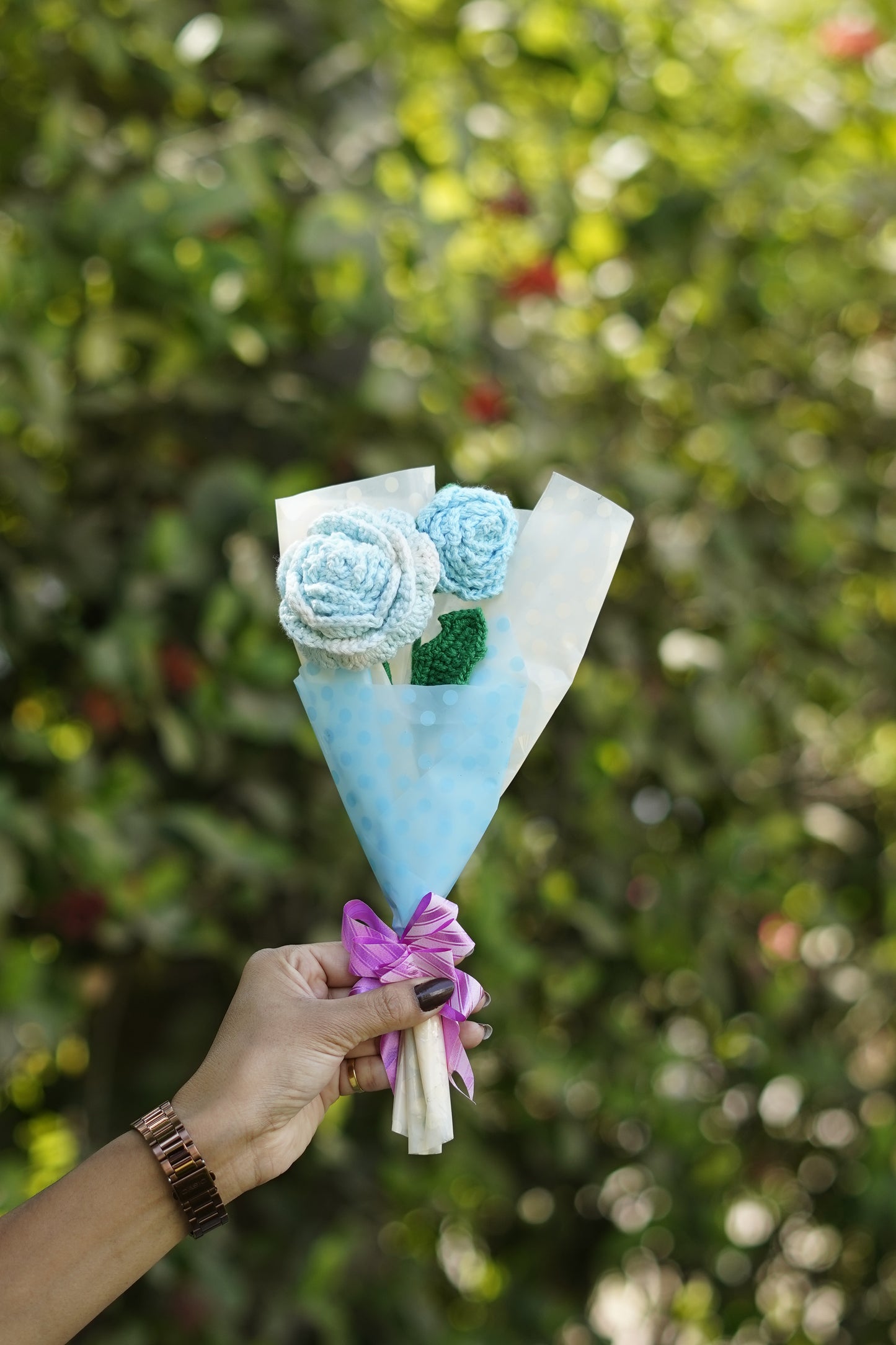 Sky-Blue Rose