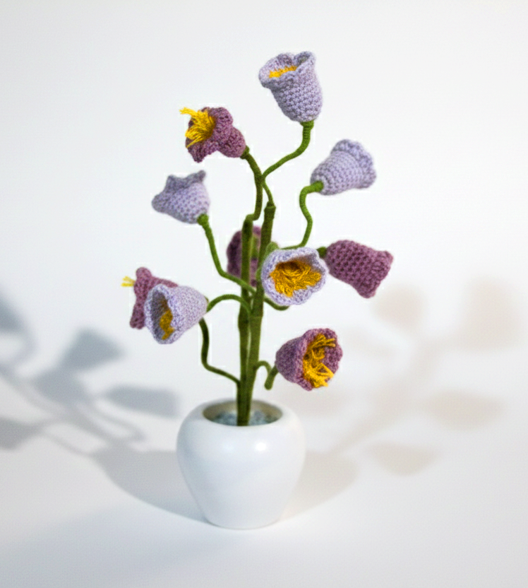 Lavender Bell Charm