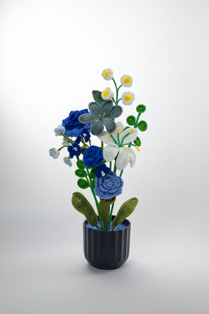 Midnight & Pearl Bouquet