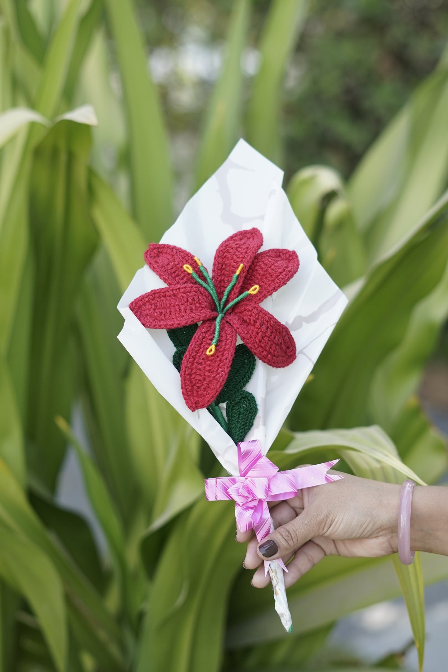 Red Lily Flower
