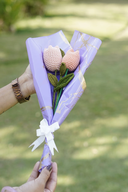 Pitch Colour Tulip Flower