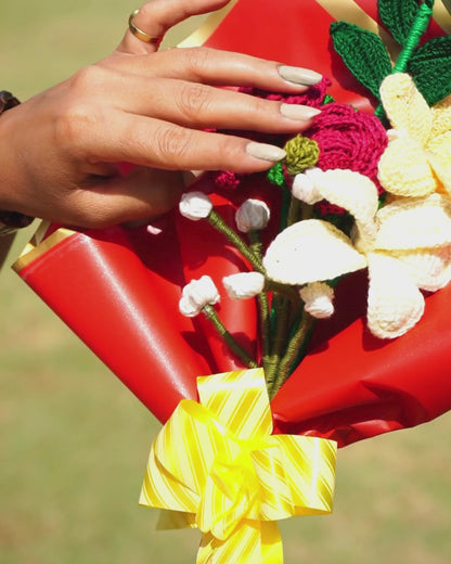 Champa & Rose Bouquet