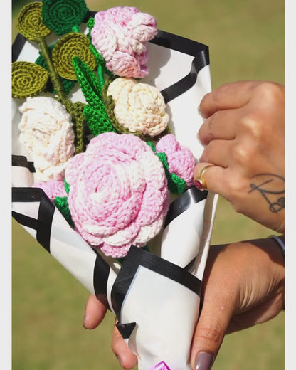 Light Colour Rose Bouquet