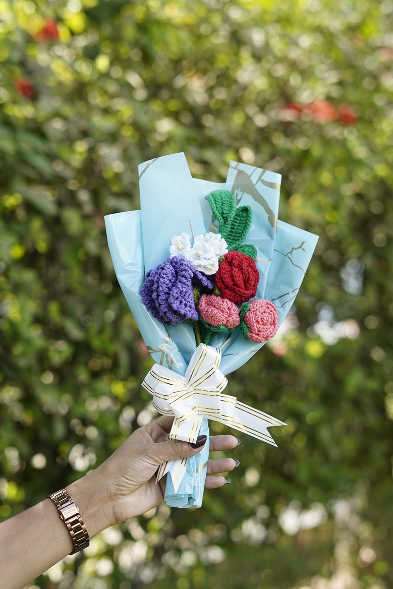 Assorted Crochets Bouquets