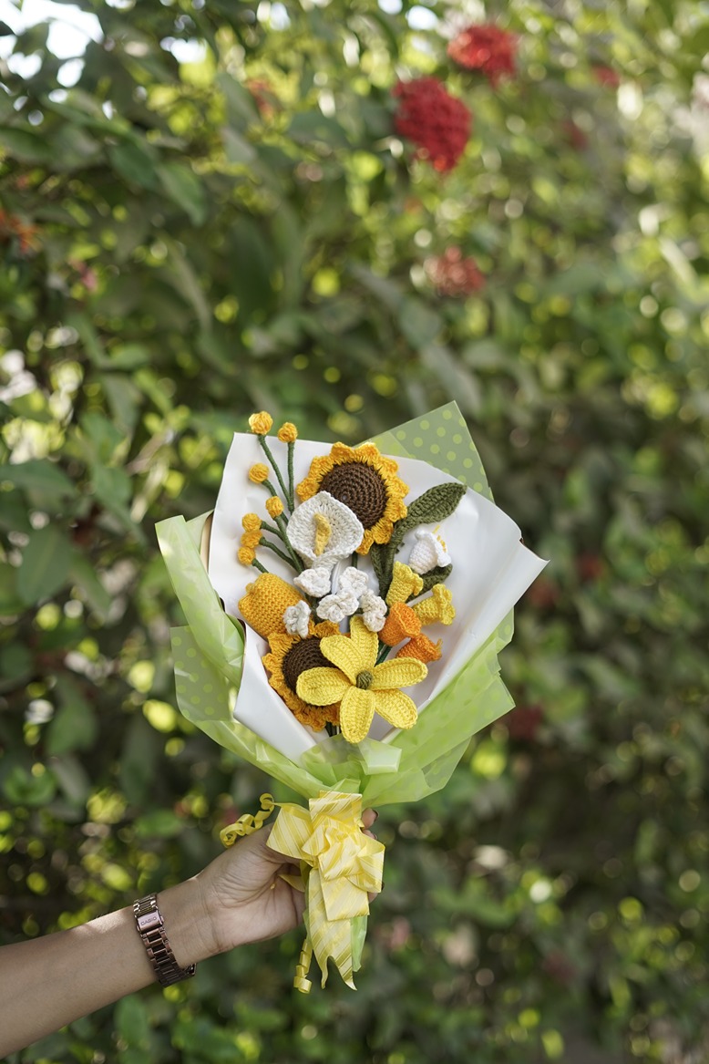 Assorted Crochets Bouquets