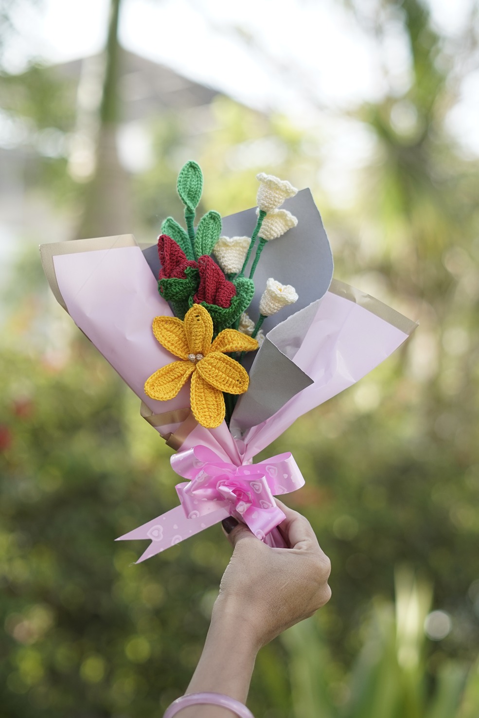 Assorted Crochets Bouquets